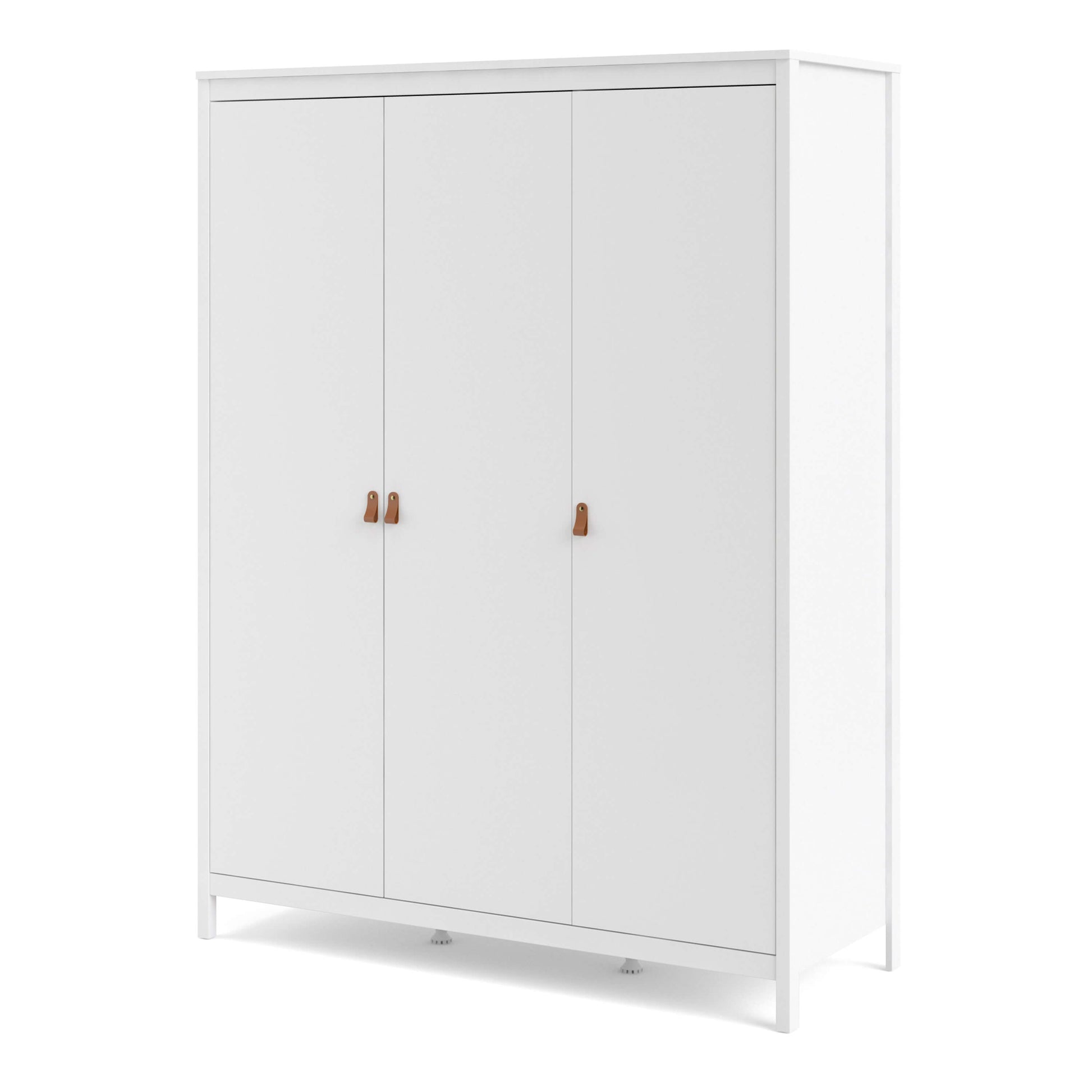 Barcelona Wardrobe with 3 doors in White ModelBedroom