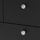Madrid Chest 3+2 Drawers in Matt Black - 3+2 Drawer Chest of Drawers ModelBedroom
