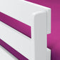 Bella Bunk Bed White - Kids Single Bunk Bed White ModelBedroom