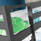 Camden Anthracite Bunk - Julian Bowen Single Bunk Bed Anthracite ModelBedroom