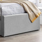 Candy Grey Fabric Ottoman Bed - upholstered Single Ottoman Bed ModelBedroom
