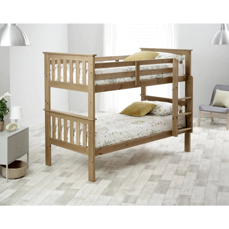 Carra Pine Bunk Bed ModelBedroom