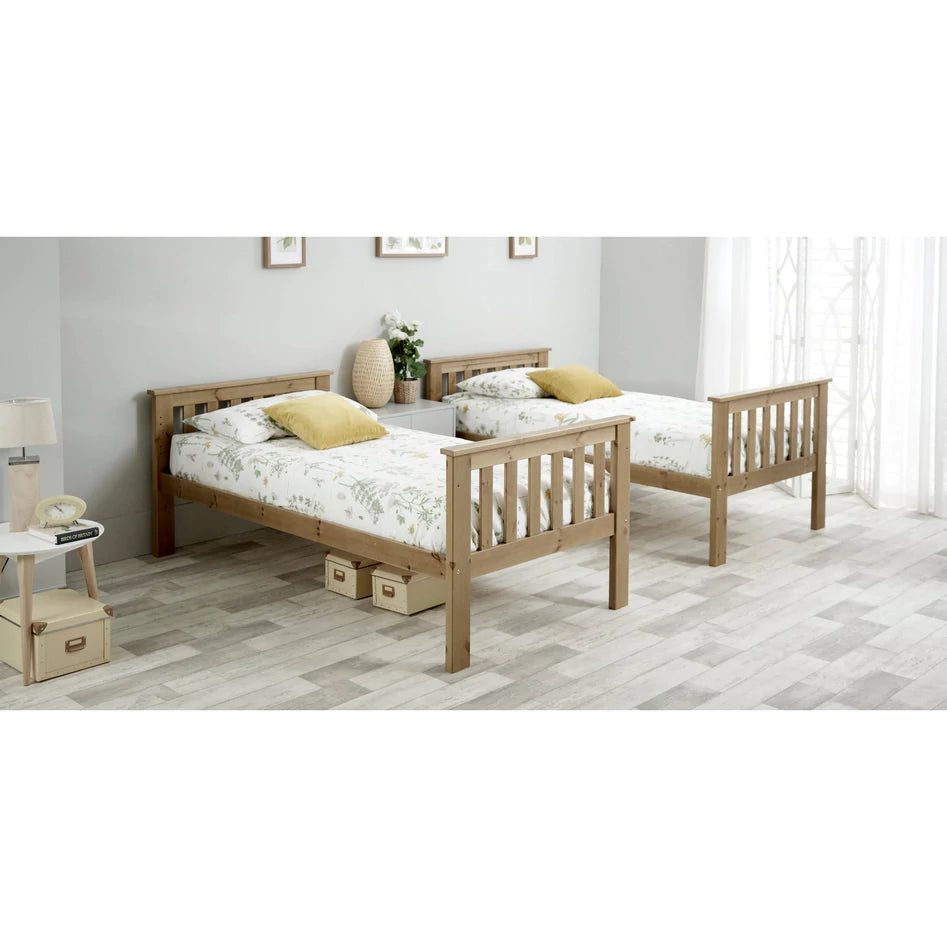 Carra Pine Bunk Bed ModelBedroom