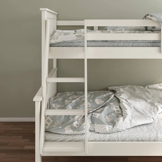 Carra White Triple Sleeper - Children White Triple Bunk Bed ModelBedroom