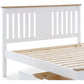 Chester White Bed Double - White Double Bed ModelBedroom
