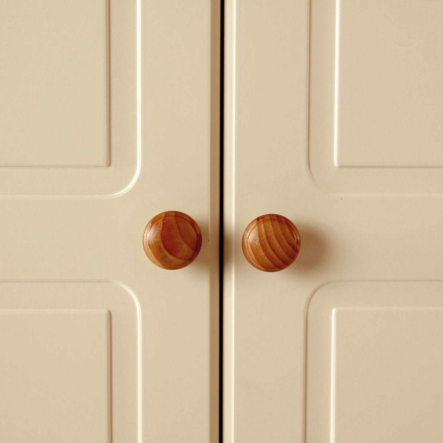 Copenhagen 2 Door Wardrobe in Creme/Pine ModelBedroom