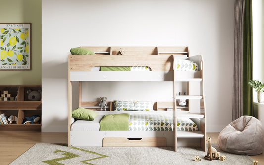 FLAIR FLICK BUNK BED OAK ModelBedroom