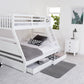Flair Ollie Triple Wooden Bunk Bed With Drawers - Triple Sleeper Bunk Bed ModelBedroom