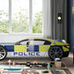 Flair UK Police Car Bed - Kids Police Car Bed - Kids Police Car Theme Bed ModelBedroom