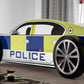 Flair UK Police Car Bed - Kids Police Car Bed - Kids Police Car Theme Bed ModelBedroom