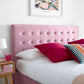 Bedmaster Kingham Pink Velvet Ottoman Bed - Pink Ottoman Bed ModelBedroom