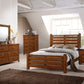 MDR Logan Rustic Brown 4 Piece Full Bedroom Set ModelBedroom