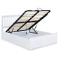 Malmo White Wooden Ottoman Bed - King Size ModelBedroom