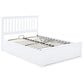Malmo White Wooden Ottoman Bed - Small Double ModelBedroom