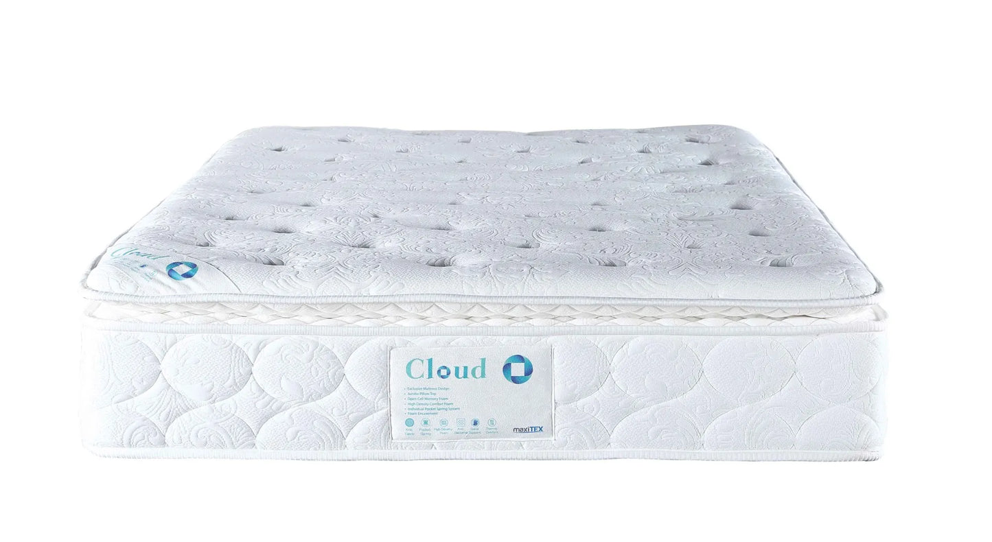 Maxitex Cloud Pocket Memory Mattress Double ModelBedroom