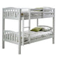 Mya White Bunk Bed ModelBedroom