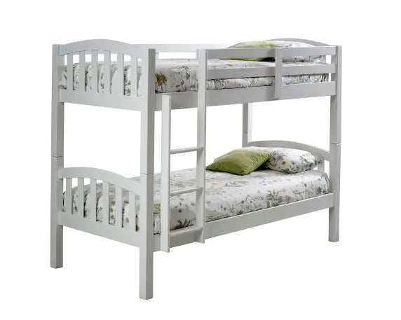 Mya White Bunk Bed ModelBedroom