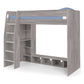 Nebula Gaming Bed Grey Oak - Teenage Gaming Pod Bed ModelBedroom