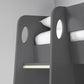 Nebula Gaming Bed Anthracite - Kids High Sleeper Gaming Bed ModelBedroom