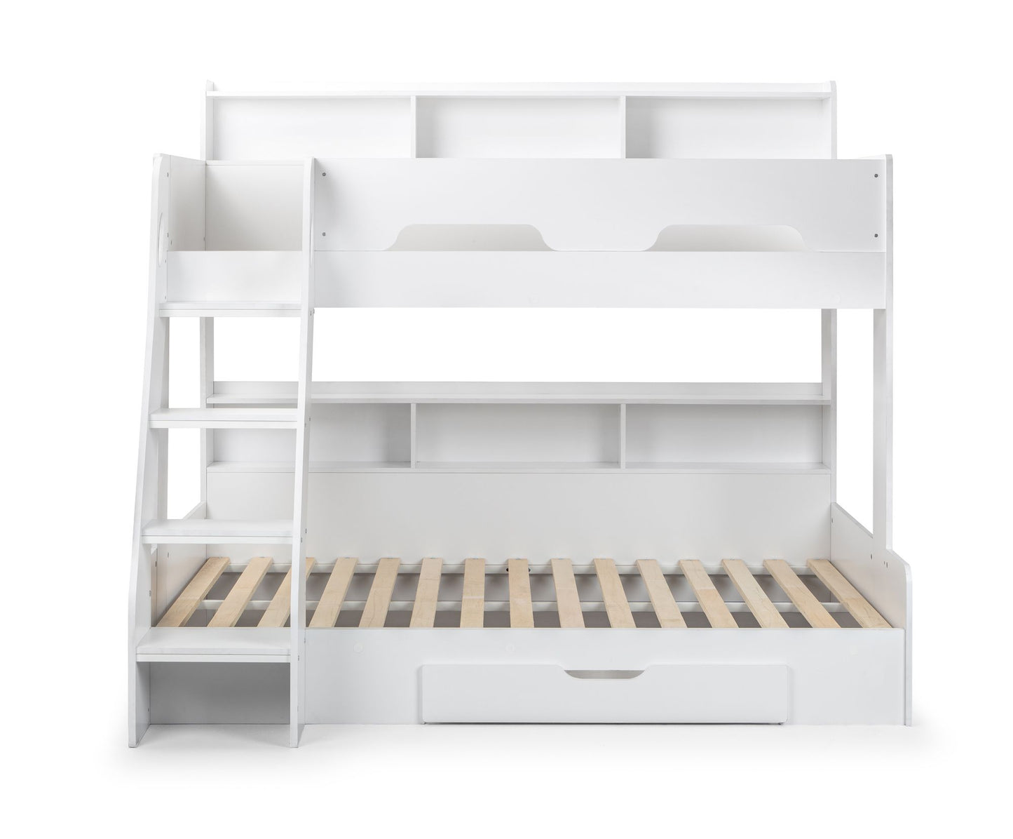 Orion Triple Sleeper - Kids White Triple Sleeper Bunk Bed ModelBedroom