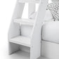 Orion Triple Sleeper - Kids White Triple Sleeper Bunk Bed ModelBedroom