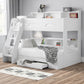 Orion Triple Sleeper - Kids White Triple Sleeper Bunk Bed ModelBedroom