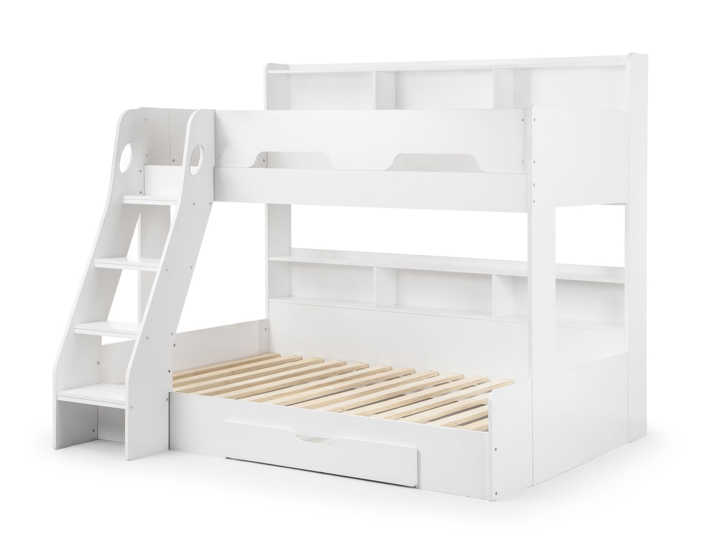 Orion Triple Sleeper - Kids White Triple Sleeper Bunk Bed ModelBedroom