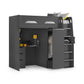 Pegasus High Sleeper Anthracite - High Sleeper with Wardrobe ModelBedroom