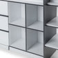 Saturn Mid Sleeper Charcoal & White - Mid Sleeper with Desk and Storage ModelBedroom