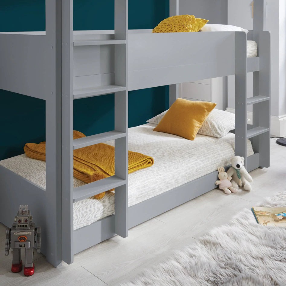 Snowdon Grey Three Tier Bunk Bed ModelBedroom