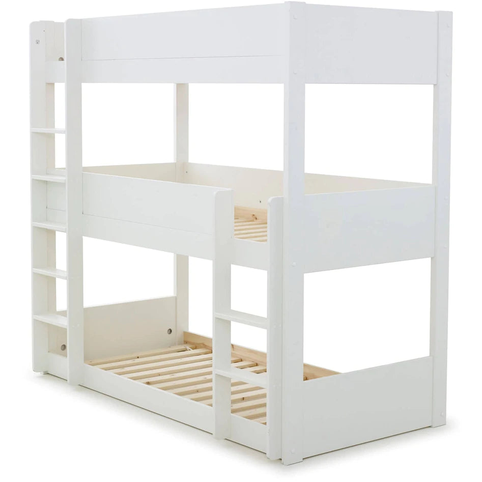 Snowdon White Three Tier Bunk Bed ModelBedroom