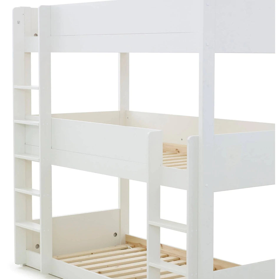 Snowdon White Three Tier Bunk Bed ModelBedroom