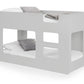 Solar Pod Bunk Bed Dove Grey - Kids Single Bunk Bed ModelBedroom