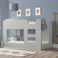Solar Pod Bunk Bed Dove Grey - Kids Single Bunk Bed ModelBedroom