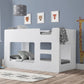 Solar Bunk Bed White - Kids Pod Style Bunk Bed ModelBedroom