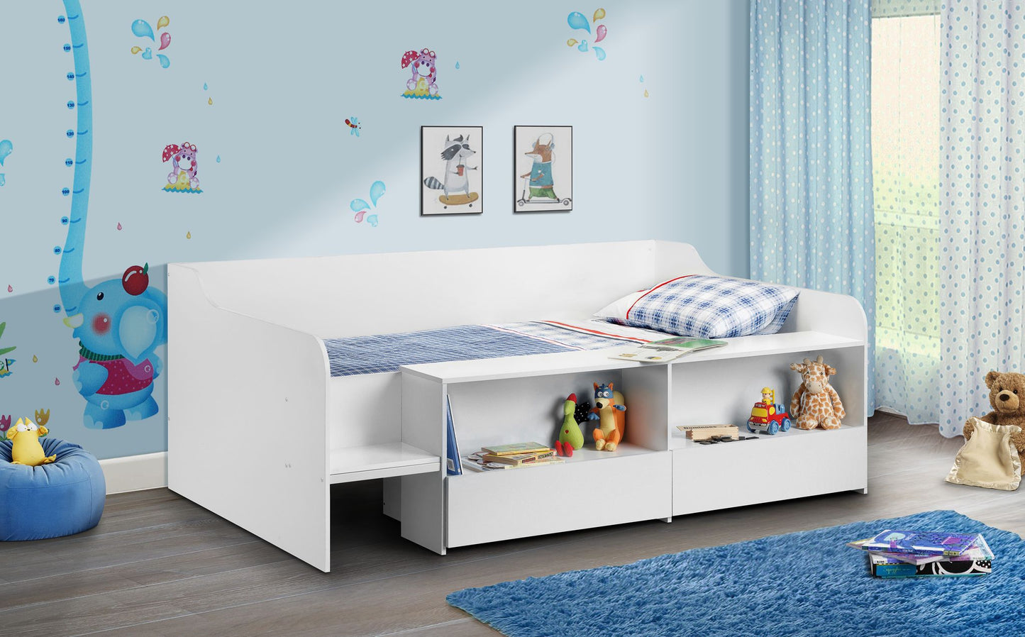 Stella Low Sleeper White ModelBedroom