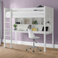 Titan High Sleeper - White High Sleeper with Workstation ModelBedroom