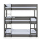 Trio Bunk Bed Anthracite ModelBedroom