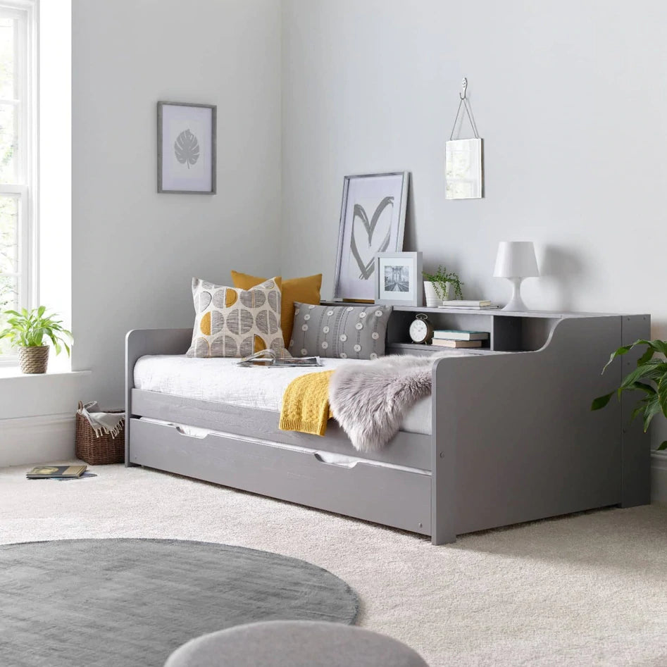 Tyler Grey Guest Bed - Day Bed ModelBedroom