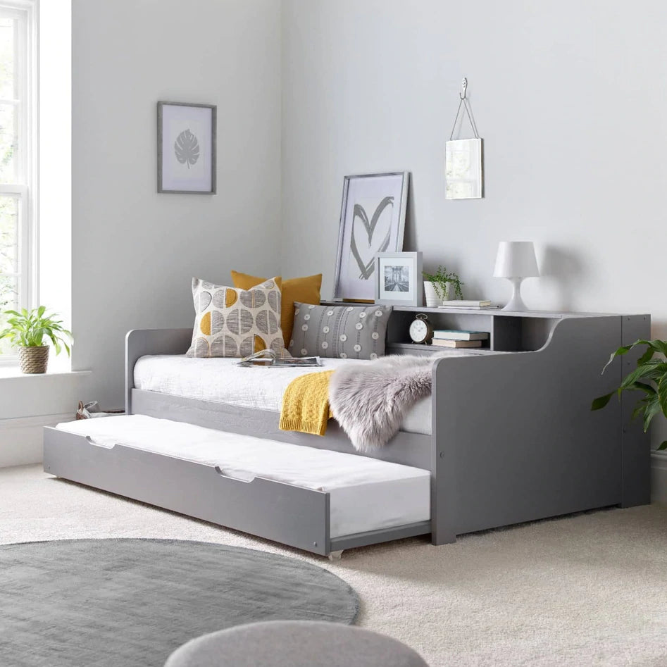 Tyler Grey Guest Bed - Day Bed ModelBedroom