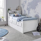 Bedmaster Veera White Wooden Guest Bed - Veera White Day Bed ModelBedroom