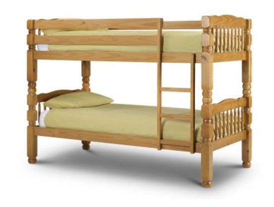 Chunky Bunk Bed Pine - A Solid Pine Bunk Bed ModelBedroom