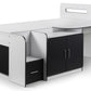 Cookie Cabin Bed - Kids Mid Sleeper With Storage and Desk ModelBedroom