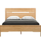 Beautiful Curve Oak Bed - Curve Oak Wooden Bed King Size ModelBedroom