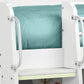 Domino Bunk Bed White - Wooden Storage Bunk Bed ModelBedroom