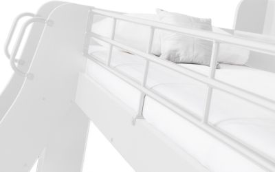 Domino Triple Sleeper White - Triple Sleeper Bunk Bed for Kids ModelBedroom