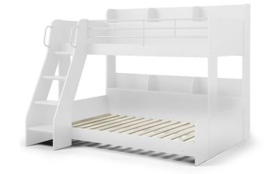 Domino Triple Sleeper White - Triple Sleeper Bunk Bed for Kids ModelBedroom