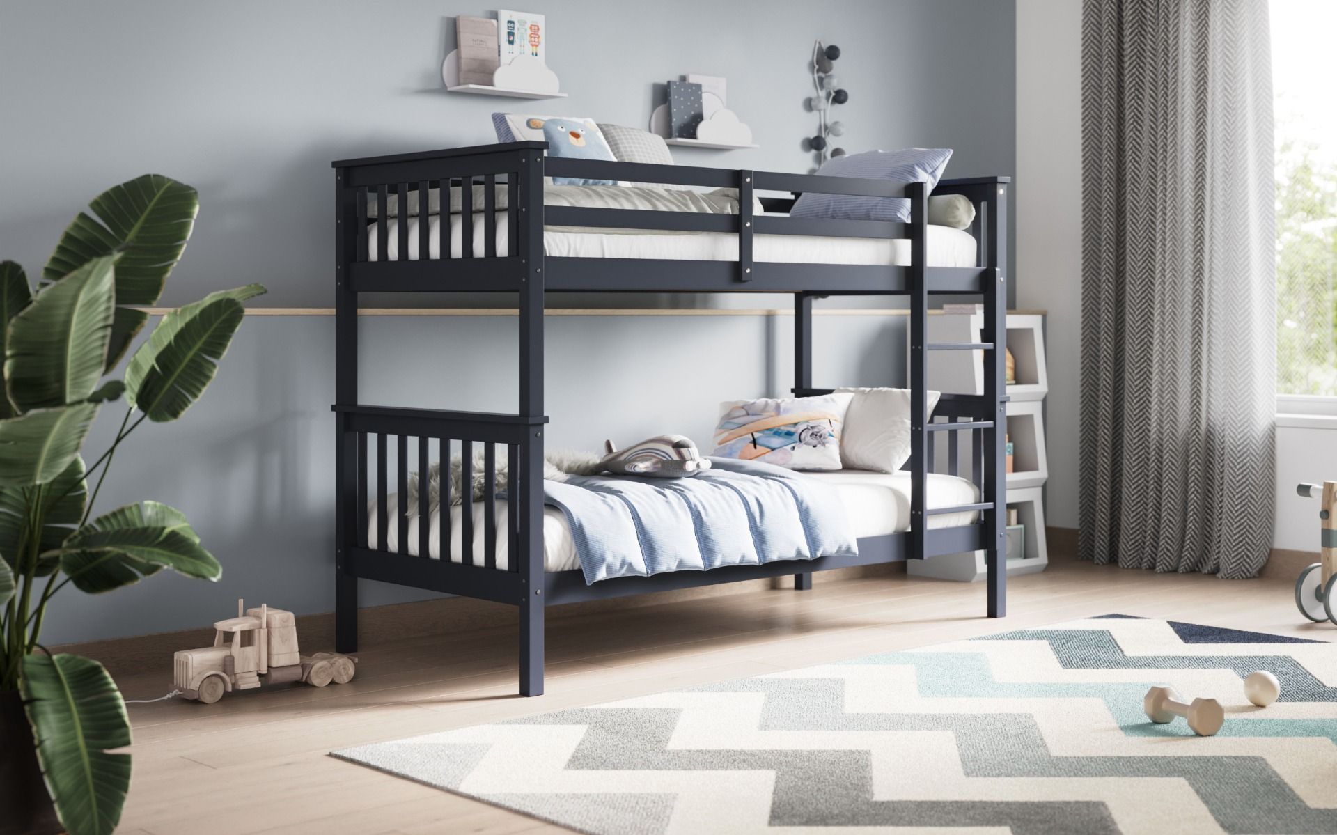 Flair Wooden Zoom Detachable Bunk Bed - Zoom Single Bunk Bed ModelBedroom