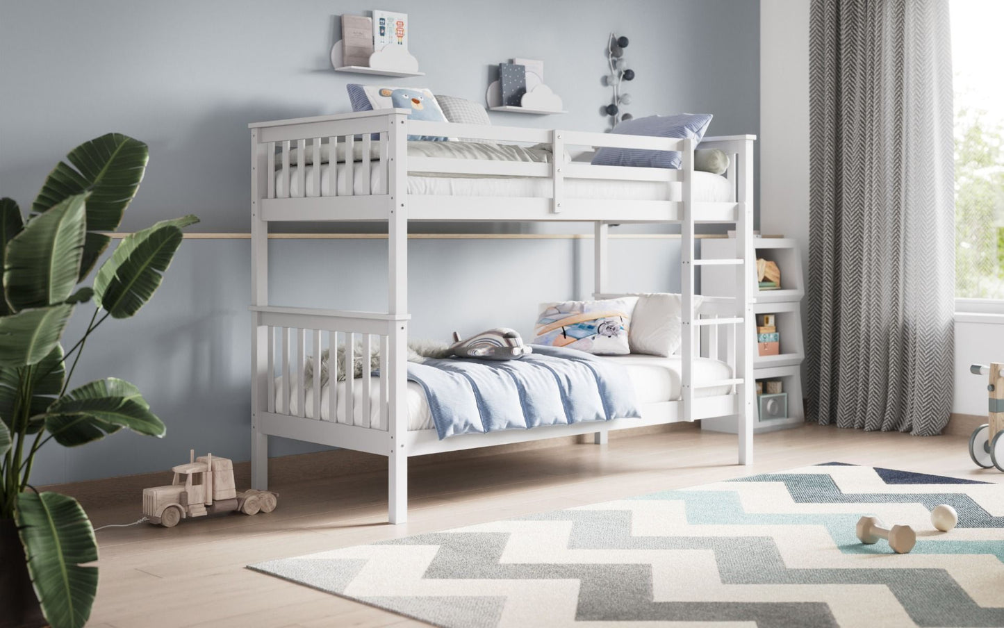 Flair Wooden Zoom Detachable Bunk Bed - Zoom Single Bunk Bed ModelBedroom