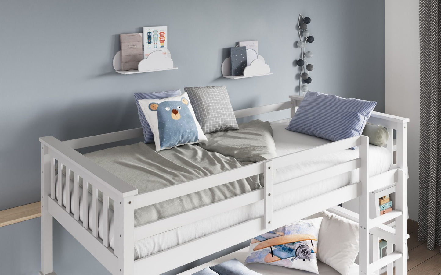 Flair Wooden Zoom Detachable Bunk Bed - Zoom Single Bunk Bed ModelBedroom